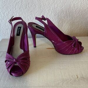 WHBM Purple Slingback Heel (8)